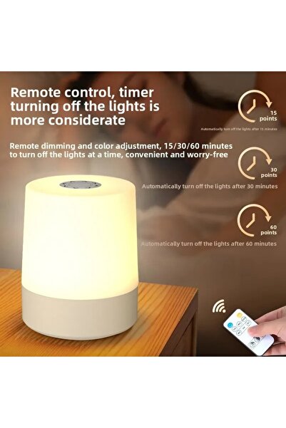Choice Remote control style Night Lamp USB LED Table With Switch Rechargeable...