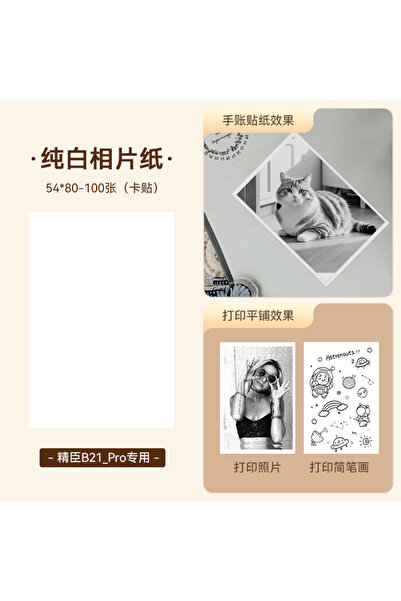 Choice36 style 12 (Photo Printing Paper) Niimbot Thermal Photo Cardboard Pape...