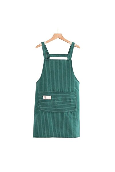 Choice3 green Fashion Cotton Cloth Kitchen Apron Wear Resistant Cleaning Acce...