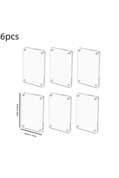 choice2 6Pcs-Fit 1In Photos New Photo Frame Magnet Design Polaroid Photo Fram...