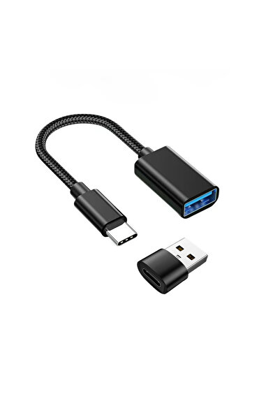 Choice 2Pcs 2Pcs USB to Type C OTG Type C Cable Adapter Connector for S20 Dat...