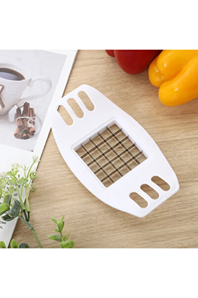 Choice أداة صنع البطاطس المقلية البيضاء، قطاعة البطاطس، قطاعة الخضار والبطاطس...