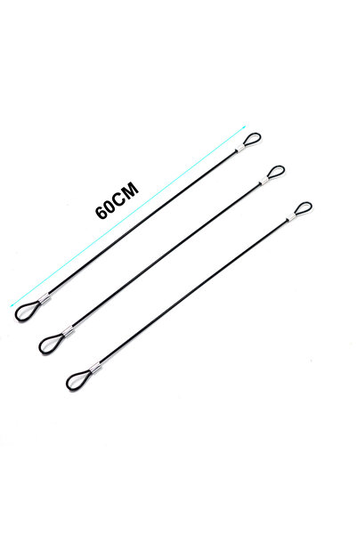 choice2 3 قطع من سلك مانع للضياع بطول 60 سم لكاميرات GoPro 13 و12 و11 و10 و9 ...