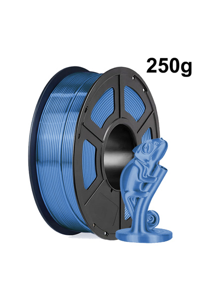 Choice6 silver blue 250g 250g 1Kg Silk per 3D Printer Filament PLA 1.75mm Sil...