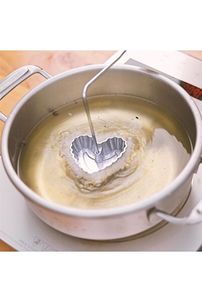 Choice5 5 قوالب وافل تيمبال من الألومنيوم على شكل وردة سويدية لصنع الكعك على ...