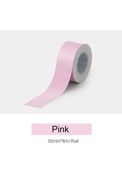 Choice Pink label paper 16mm*4m Label Tape For MakeID L1 Bluetooth Mini Therm...