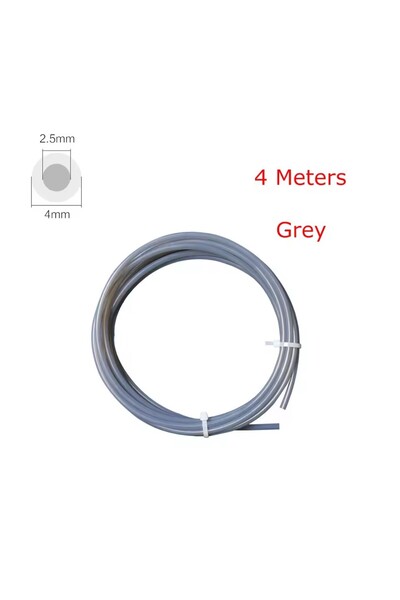 choice2 أنبوب PTFE رمادي بطول 4 أمتار للطابعة ثلاثية الأبعاد الصغيرة، بقطر 1....
