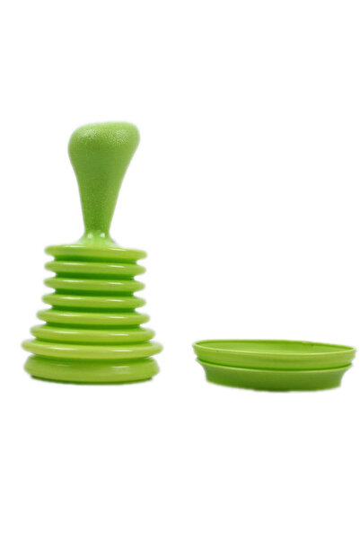 Choice green 1PC Pipeline Dredge Suction Cup Toilet Plungers Press Cleaning S...