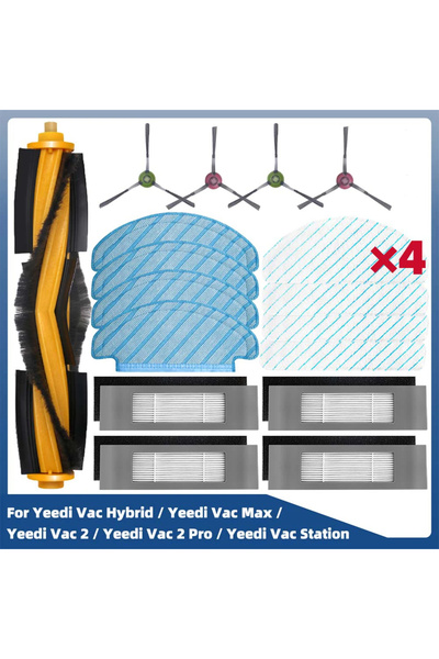 Choice1 فرشاة جانبية رئيسية مع فلتر هيبا وقطعة قماش للمسح، موديل VAC101802، م...