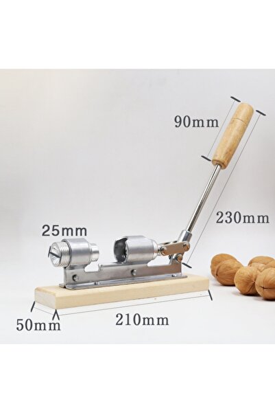 Choice 1pc1 1pc Manual Desktop Stainless Steel Nut Cracker Heavy Duty Mechani...