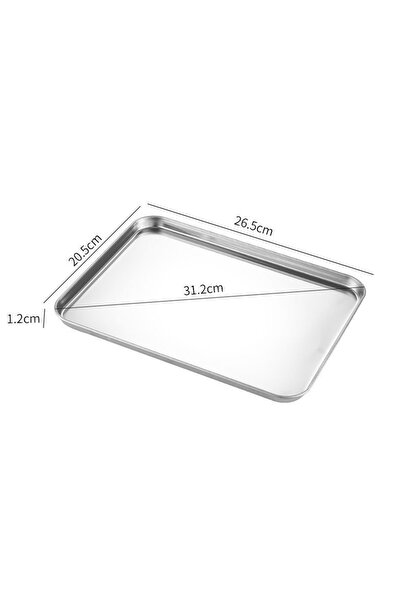 choice2 L Rice Noodle Pan Home Dishes Storage Organizer Rectangle Stainless S...