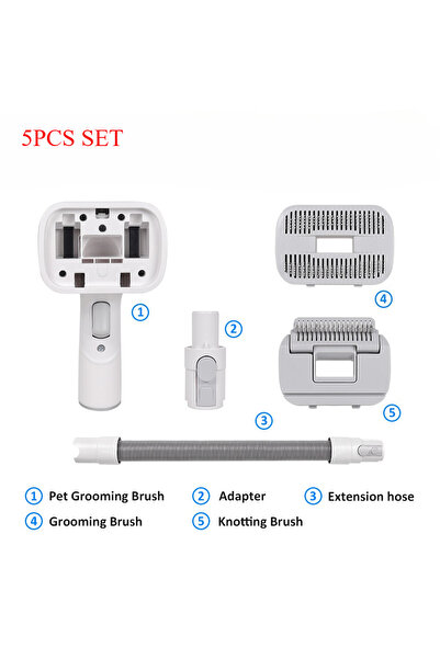 Choice A set Pet Dog Hair Brush Vacuum Attachment For Dyson V6 V7 V8 V10 V11 ...