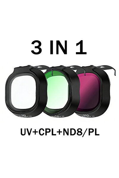 Choice5 فلتر 3 في 1 لطائرة DJI NEO 2 بدون طيار، متوافق مع ND8/ND16/ND32/ND64/...