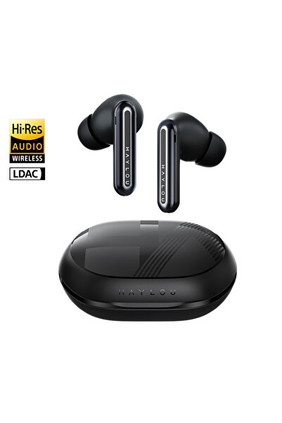 Choice سماعات أذن لاسلكية Haylou Mori Pro بتقنية بلوتوث 5.4، لون أسود، مزودة ...