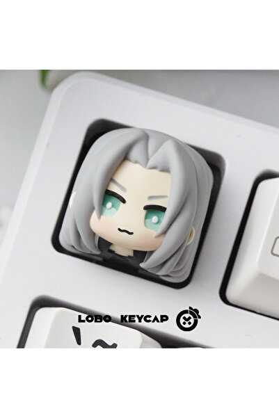 Choice3 غطاء مفتاح سيفيروث من فاينل فانتسي 7، غطاء مفتاح كرتوني لكلاود سترايف...