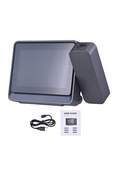 Choice black Smart Projection Alarm Clk with BT Auto-Time Sync Adjustable Fus...