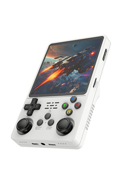 choice2 جهاز ألعاب محمول كلاسيكي بشاشة كبيرة بيضاء سعة 64 جيجابايت، طراز R36 ...