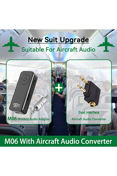 Choice1 الإصدار 5.3 مع محول نقطة وصول، جهاز إرسال واستقبال صوتي بتقنية بلوتوث...