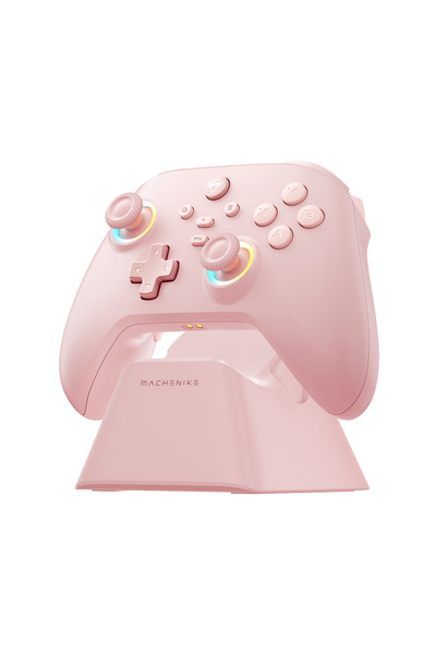 Choice وحدة تحكم ألعاب الكمبيوتر MACHENIKE G3Pro باللون الوردي، وحدة تحكم ألع...