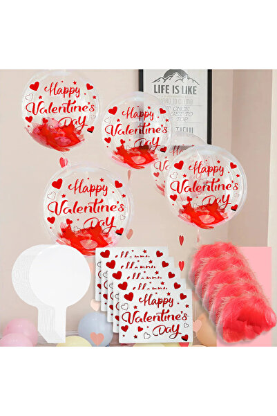 Choice 15PCS-5Sets 1-5Sets Happy Valentine's Day Bobo Balloon Sticker With Re...