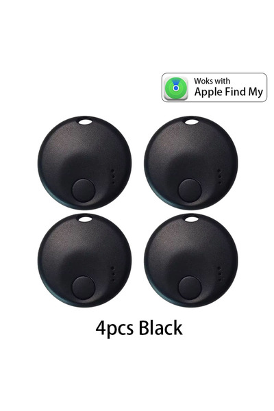Choice 4Pcs N Tag Black Anti-lose Tracker Smart Tag for Airtag Replacemen via...