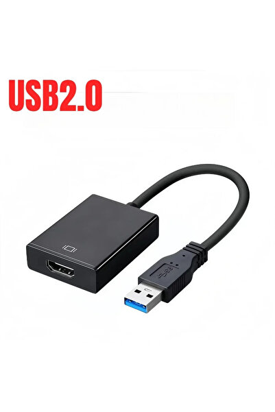 Choice محول USB 2.0 أسود، محول USB 3.0 رمادي إلى HDMI، محول USB إلى HDMI بدقة...