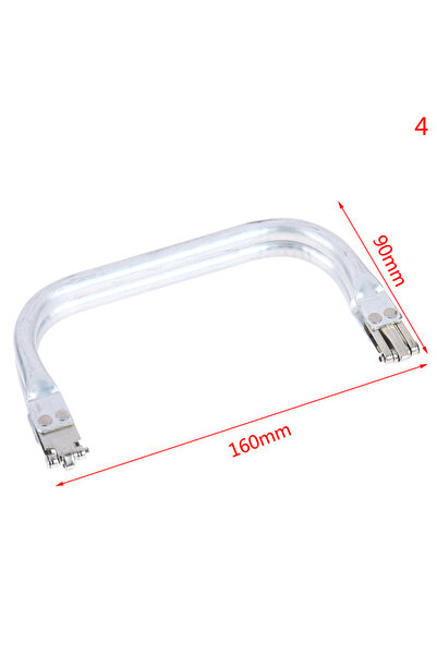 Choice N4 Woman Doctor Purse Frame Metal Aluminium Tube Frame Bag Handle Clut...