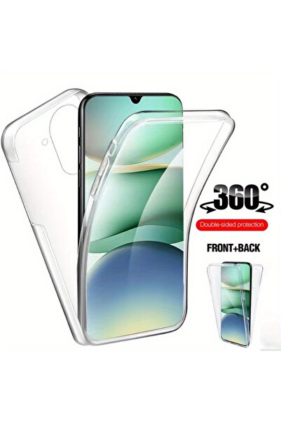 Choice جراب حماية كامل شفاف 360 درجة لهاتف Redmi A5 4G (مقاس 173 مم) مصنوع من...