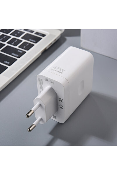 Choice Only EU Charger Original 67W SuperVooc Charger EU US Super Dart Fast C...