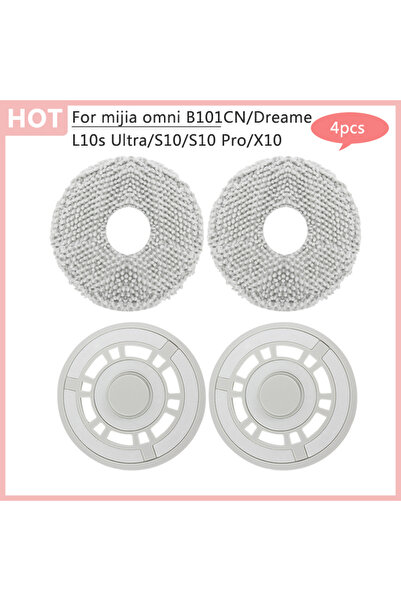 Choice1 4 قطع لـ Dreame L10s Ultra S10 S10 Pro X10 Mijia omni All-in-One B101...