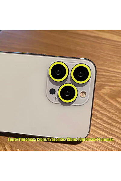 Choice60 واقي عدسة كاميرا مضيء آخر (3 قطع صفراء، 2-3 قطع) لهواتف آيفون 17 و15...