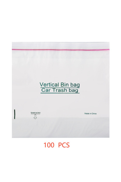 Choice1 100 pcs 20/60/100 pcs Car Disposable Garbage Bag Universal Auto Door ...