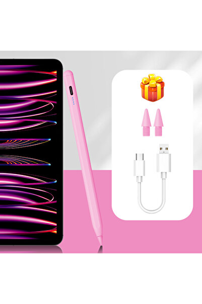 Choice5 قلم iPad وردي اللون مزود بمغناطيس، قلم iPhone، قلم iPad، ملحقات إضافي...