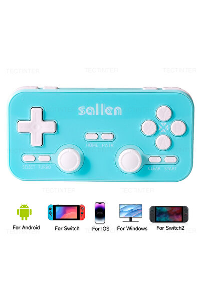 choice2 وحدة تحكم ألعاب لاسلكية بلو Q103 متوافقة مع تقنية البلوتوث لأجهزة نين...