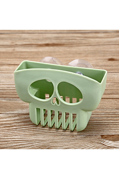 choice2 green Creative kitchen dishwashing sponge drain rack suction cup sink...