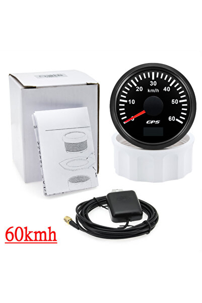 Choice7 60kmh BN HD 52MM GPS Speedometer 30/60/80/120/200 Km/h Boat Car Truck...