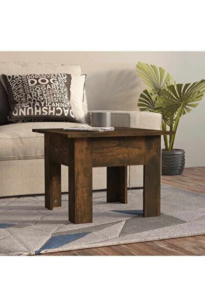 Concept Masă de cafea, stejar afumat, 55x55x42 cm, PAL