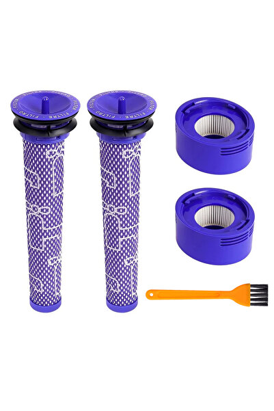 Choice3 مجموعة فلاتر HEPA وفلاتر أولية لمكنسة دايسون V7 وV8 أبسولوت أنيمال مو...