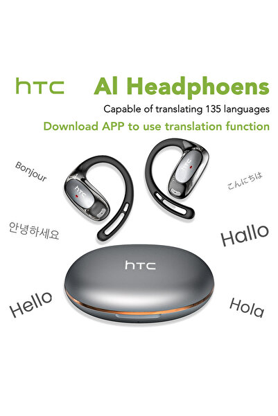 Choice سماعات أذن Gary AI HTC NE35 بتقنية بلوتوث V6.0 للترجمة الذكية، سماعات ...