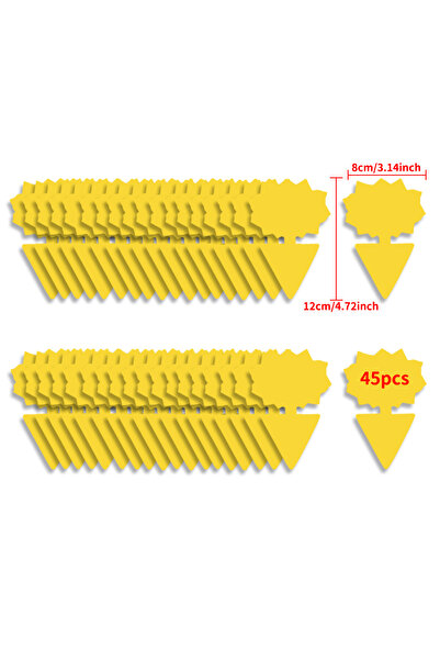 Choice4 فلاور 45 قطعة، قاتل ذباب الفطر، غير سام وعديم الرائحة، مصائد ذباب الف...