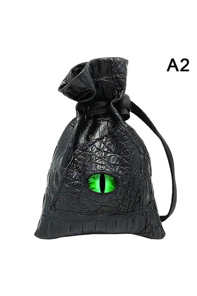 choice2 A2 Quality PU Leather Drawstring Bag Storage for Dice Tarots Oracle C...