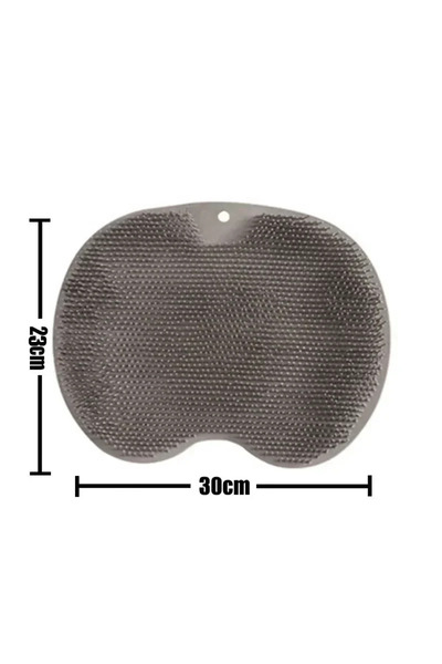 Choice فرشاة تقشير القدمين والظهر ذات قاعدة تثبيت مانعة للانزلاق - تنظيف عميق...