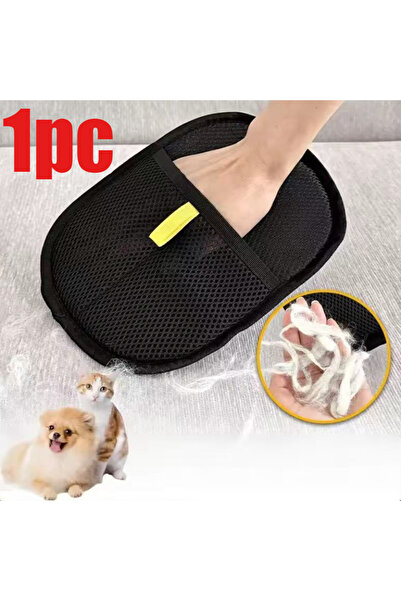 Choice black-1pc Pet Hair Remover Portable Washable Clothes Hair Dehairing Gl...