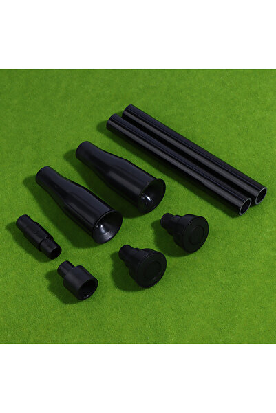 Choice مجموعة من 8 قطع من أنابيب بلاستيكية ورؤوس فوهات متعددة الوظائف لحمام ا...