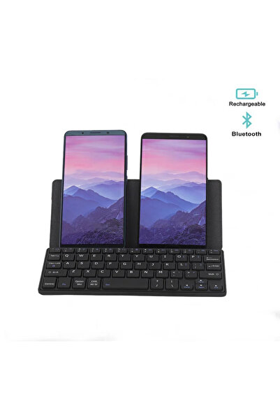 Choice1 English JOMAA Folding Phone Keyboard,Portable Rechargeable Keyboard F...