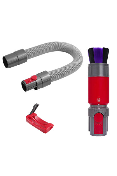 Choice3 مجموعة D من فرشاة تنظيف الغبار المقاومة للخدش وخرطوم التمديد المرن لأ...