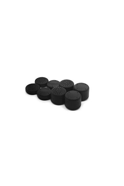 Choice Black 8 in 1 Silicone Thumb Grips Joystick Cap Analog Stick Cover for ...