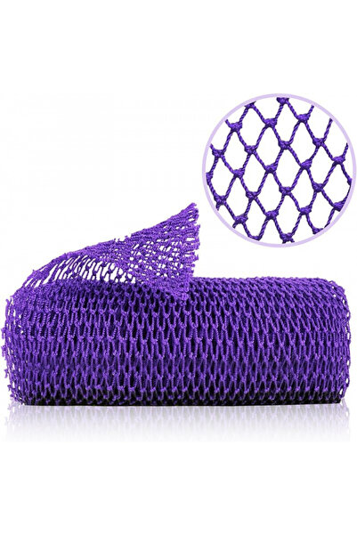 choice2 شبك أفريقي أرجواني طويل للاستحمام، مقشر للجسم، مقشر للجسم والظهر، منع...