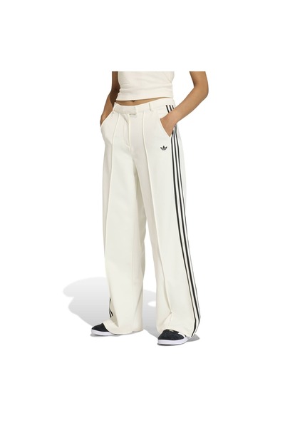 adidas MANAGER PANTS Kadın Beyaz Eşofman Altı KC9089