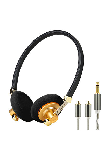 Choice1 سماعة رأس Hellodigi G40 ريترو بمقبس 3.5 ملم، وحدة تشغيل 40 ملم، سماعة...